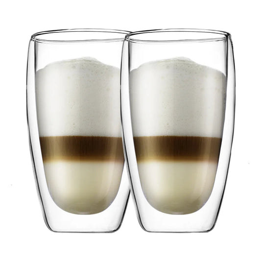 Kit 2 Copos Térmicos Egg Shape Águia 450ml - Parede Dupla a Vácuo para Cerveja, Café e Drinks