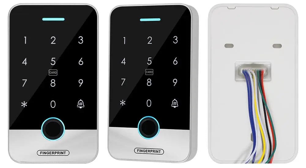 Fechadura Digital Biométrica Inteligente - Biometria, RFID e Senha | À Prova D'água IP65 e Controle via App