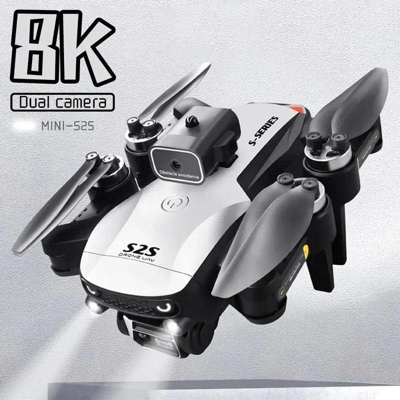 Mini Drone 4k 8K HD Camera Brushless Motor Foldable Rc Quadcoptero