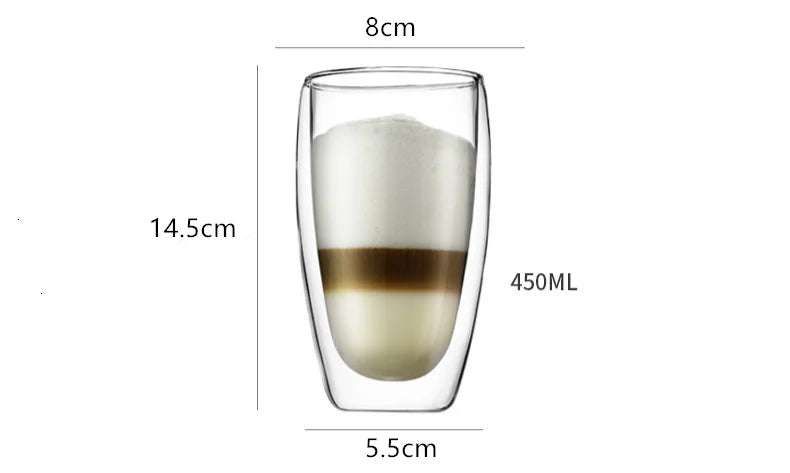 Kit 2 Copos Térmicos Egg Shape Águia 450ml - Parede Dupla a Vácuo para Cerveja, Café e Drinks