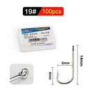 Anzol Redondo / Achatado FTK