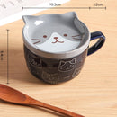 Xícara/Caneca de Cerâmica ou Vidro - Gato / Tigre / Urso / Panda