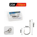 Anzol Redondo / Achatado FTK