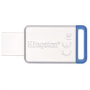 Pendrive Kingston Digital DT50 USB 3.0 USB Flash Drive 32GB 64GB 128GB DataTraveler 50