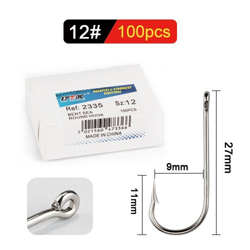 Anzol Redondo / Achatado FTK