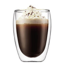 Copos Para Café Jantar Dupla Parede De Vidro Kits 1pc/2pc/4pc/6pc com capacidade variada entre 80ML 150ML 250ML 350ML 50ML