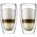 Copos Para Café Jantar Dupla Parede De Vidro Kits 1pc/2pc/4pc/6pc com capacidade variada entre 80ML 150ML 250ML 350ML 50ML