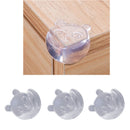 Protetor de silicone segurança do bebê borda de mesas proteção capa tomadas