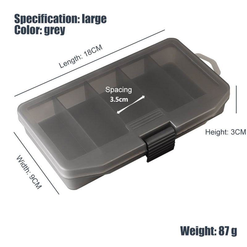 Caixa de Plástico para Armazenamento de Equipamentos de Pesca