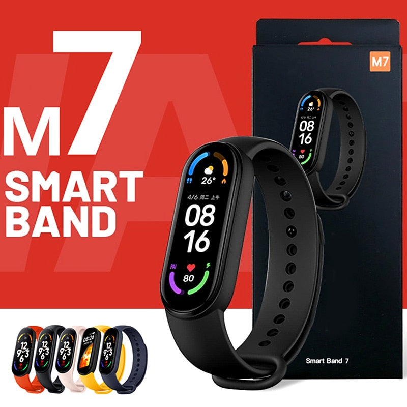 Smartwatch - Band 7  Masculino Feminino