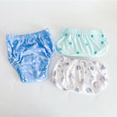 Conjunto 3 Peças Treinamento do bebê 6 Camadas Algodão Lavável Cintura Elástica 8-18kg