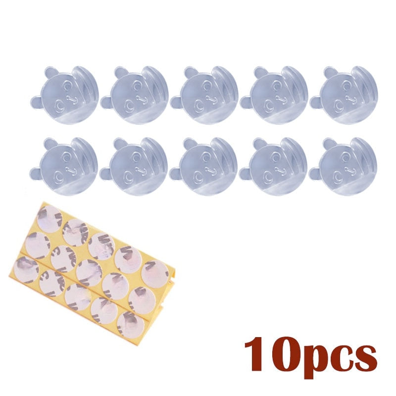 Protetor de silicone segurança do bebê borda de mesas proteção capa tomadas