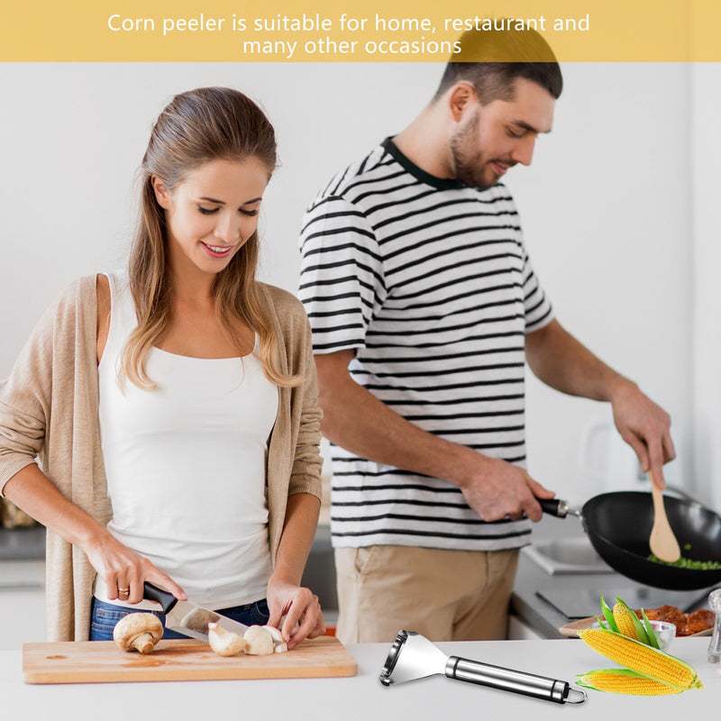 Descascador de milho-milho de aço inoxidável premium