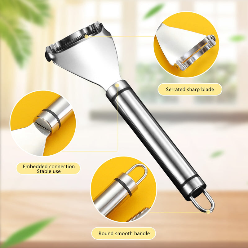 Descascador de milho-milho de aço inoxidável premium