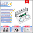 FONE DE OUVIDO SEM FIO TWS G28 SMART THREE TRUE DIGITAL DISPLAY DUAL IN-EAR PLUG TIPO LOW DELAY 5.2 FONE DE OUVIDO BLUETOOTH