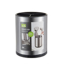 Novo Escorredor de talheres em aço inoxidável sistema de drenagem no fundo