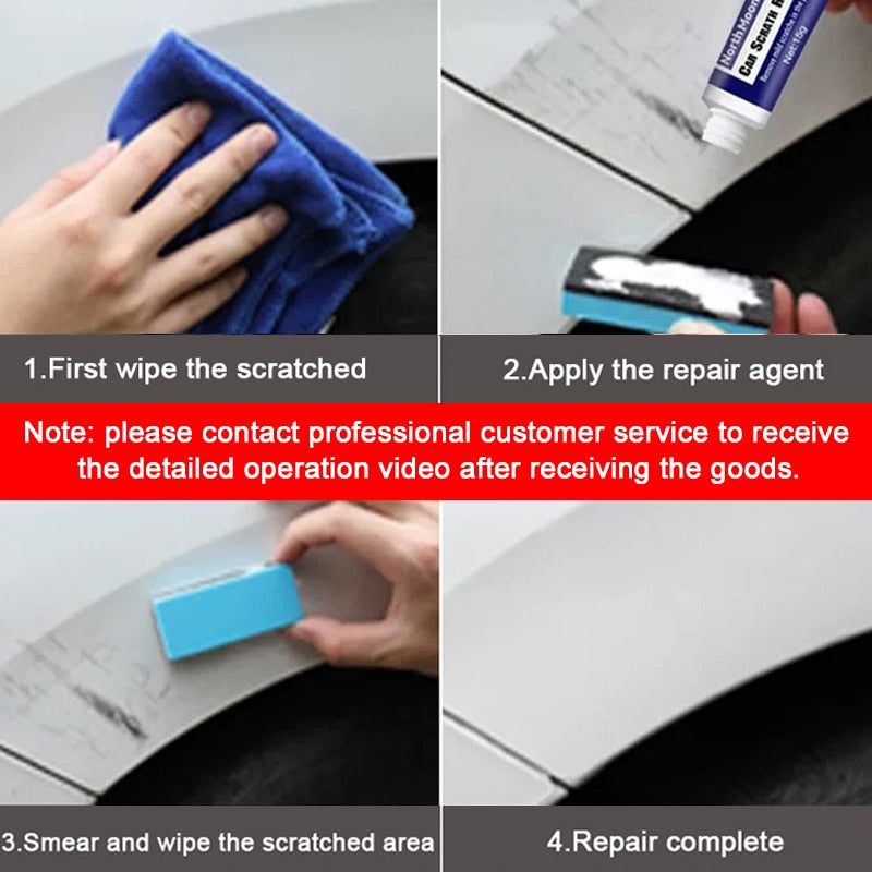 Kit Removedor de Arranhão Remova Facilmente aquelas marcas ou leves arranhoes indesejados do seu Veiculo kit de polimento Aplique com Facilidade, faça voce mesmo!