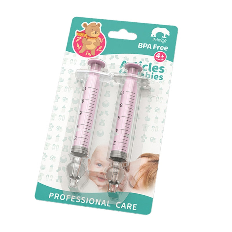 Seringa Ergonômica Cabeça Silicone Tubo Nasal Baby Care 10ML/20ML