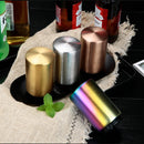 Abridor de garrafa automático criativo em aço inoxidável pressione para abrir