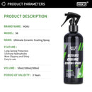 Spray Revestimento Cerâmico para automóveis Polimento 50/100/300ml nano hidrofóbico kit de cuidados carro
