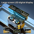 FONE DE OUVIDO SEM FIO TWS G28 SMART THREE TRUE DIGITAL DISPLAY DUAL IN-EAR PLUG TIPO LOW DELAY 5.2 FONE DE OUVIDO BLUETOOTH