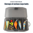 Caixa de Plástico para Armazenamento de Equipamentos de Pesca