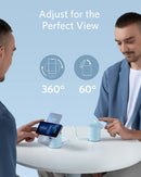 Anker 623 Magnetic Carregador Magnético sem Fio Anker Carregador magnético sem fio, estação de carregamento sem fio 623 MagGo 2 em 1 com carregador USB-C de 20 W, para iPhone 13/13 Pro Max / 13 Mini/ 12/12 Pro, AirPods Pro (cinza interestelar)