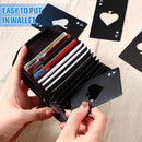 Abridor Formato Carta De Baralho De Aço Inox Portátil