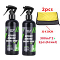 Spray Revestimento Cerâmico para automóveis Polimento 50/100/300ml nano hidrofóbico kit de cuidados carro