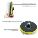 Kit Polimento Automotivo Espuma Boina Disco