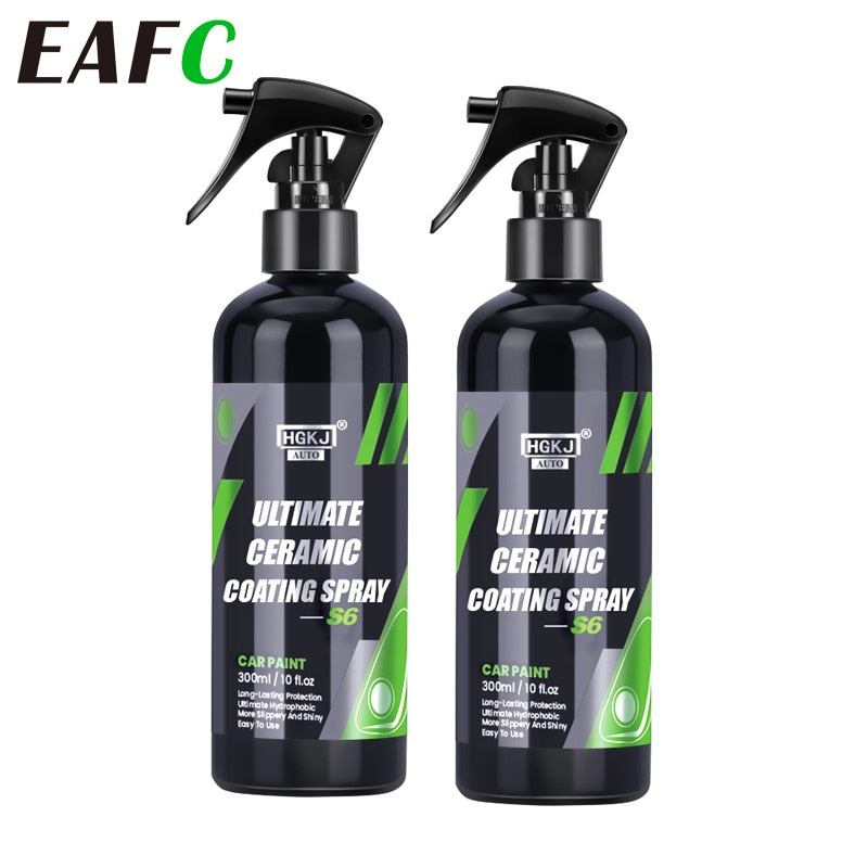 Spray Revestimento Cerâmico para automóveis Polimento 50/100/300ml nano hidrofóbico kit de cuidados carro