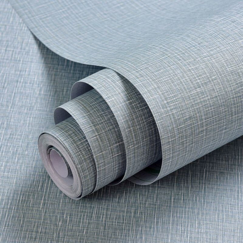 Auto-adesivo papel de parede impermeável cor sólida padrão sala de estar quarto